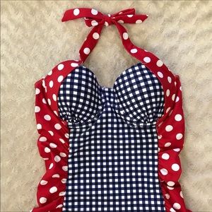 New, vintage style swim suit!